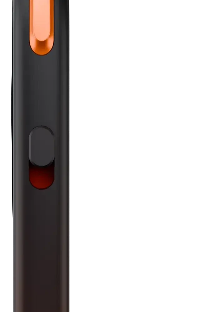 Physical microphone switch on the side of the device