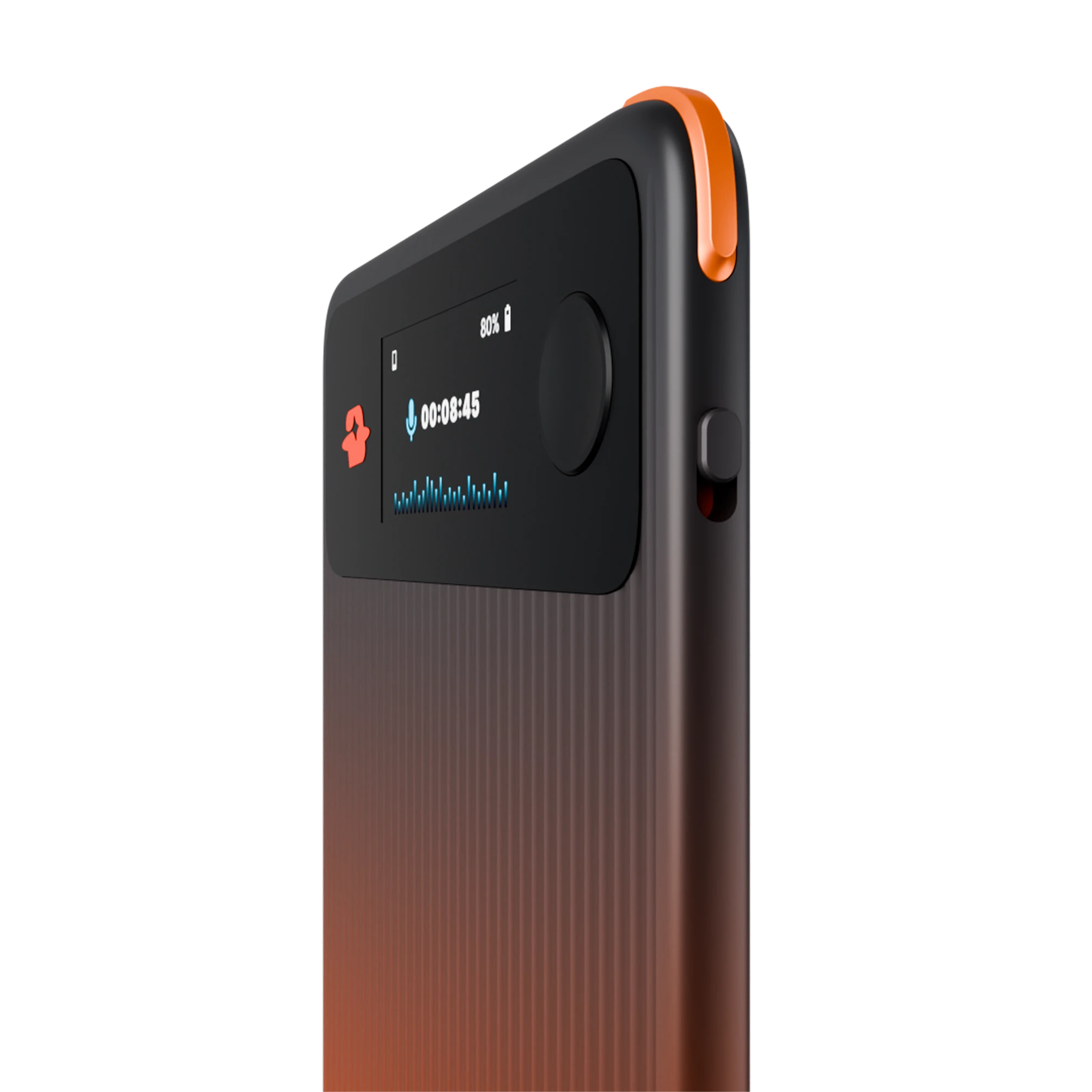 Blaze Orange — port detail